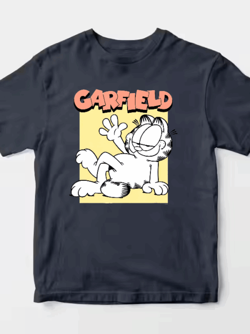 Classic Garfield Vintage Comic Style Lazy Cat Unisex T-Shirt