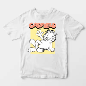 Classic Garfield Vintage Comic Style Lazy Cat Unisex T-Shirt