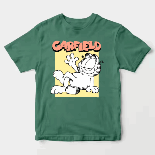 Classic Garfield Vintage Comic Style Lazy Cat Unisex T-Shirt