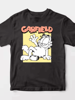 Classic Garfield Vintage Comic Style Lazy Cat Unisex T-Shirt