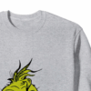 Classic Mean Dr. Seuss Grinch Face – Holiday Mischief Crewneck Sweatshirt