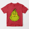 Men’s Classic Mean Dr. Seuss Grinch Face – Holiday Mischief Unisex T-Shirt
