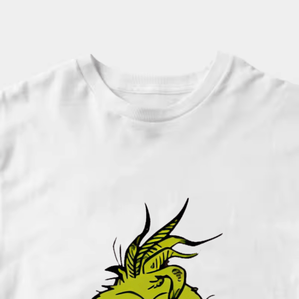 Men’s Classic Mean Dr. Seuss Grinch Face – Holiday Mischief Unisex T-Shirt