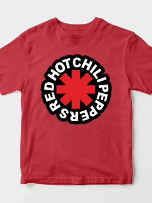 Classic Red Hot Chili Peppers Emblem Unisex T-Shirt