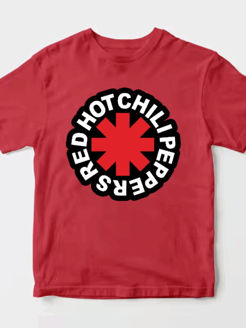 Classic Red Hot Chili Peppers Emblem Unisex T-Shirt
