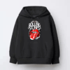 Classic Rock Forever Rolling Stone Music Retro Hoodie