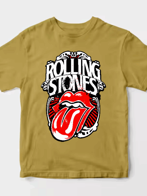 Classic Rock Forever Rolling Stone Music Retro Unisex T-Shirt