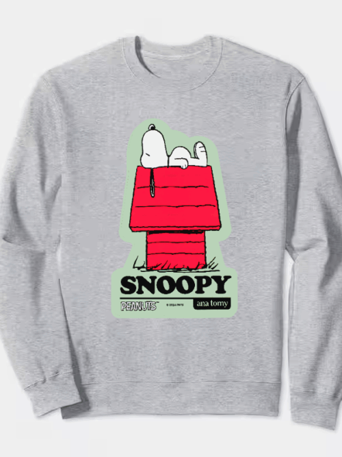Classic Snoopy Nap Peanuts Crewneck Sweatshirt
