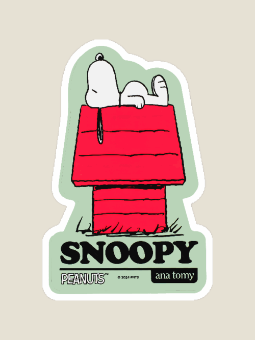 Classic Snoopy Nap Peanuts Sticker