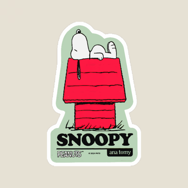Classic Snoopy Nap Peanuts Sticker Classic Snoopy Nap Peanuts Sticker
