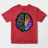 Colorful Brain of Science and Engineering Unisex T-Shirt