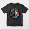 Colorful Brain of Science and Engineering Unisex T-Shirt