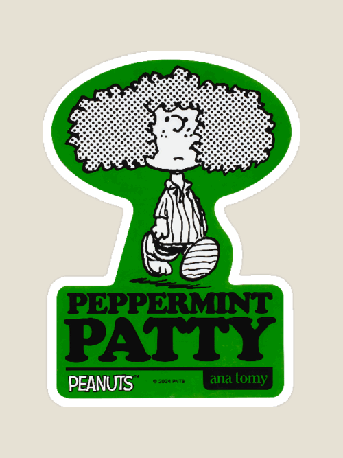 Confident Peppermint Patty Peanuts Sticker