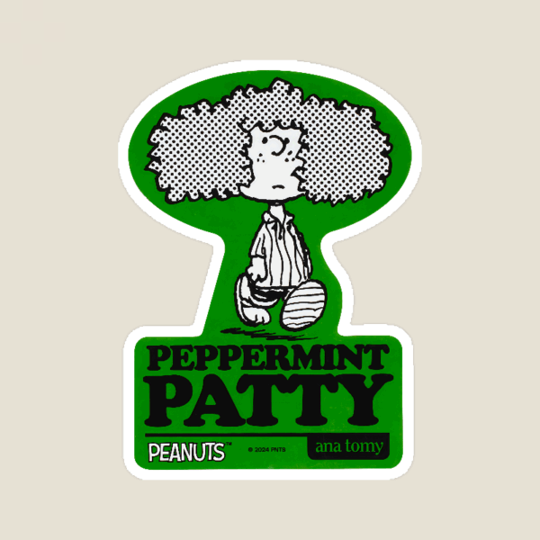 Confident Peppermint Patty Peanuts Sticker