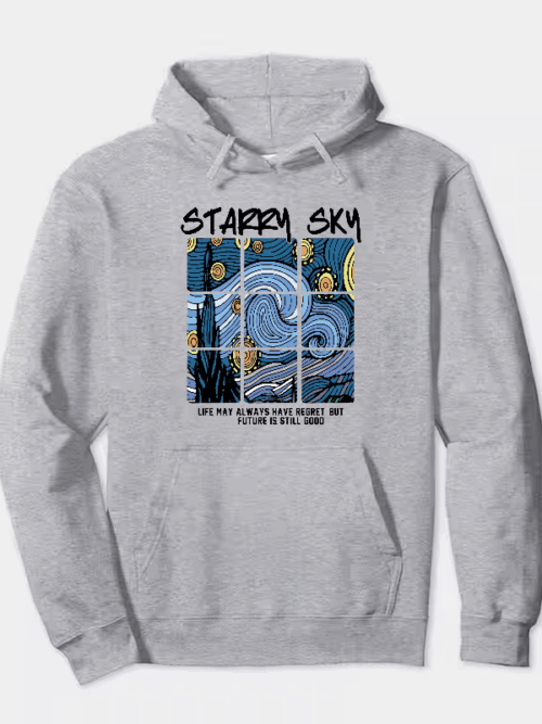 Cosmic Starry Sky Future Hope Vibes Hoodie