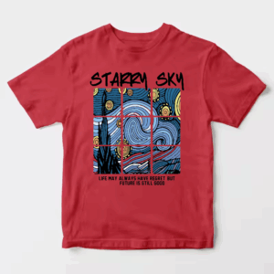 Cosmic Starry Sky Future Hope Vibes Unisex T-Shirt