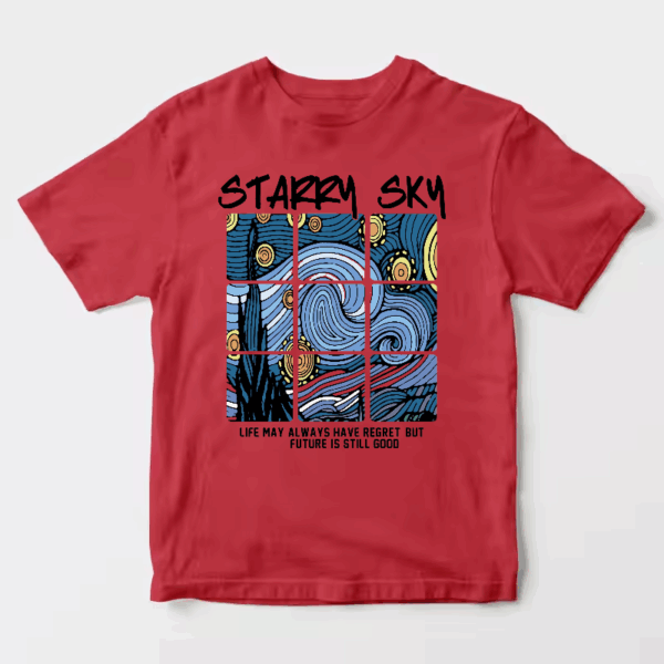 Cosmic Starry Sky Future Hope Vibes Unisex T-Shirt