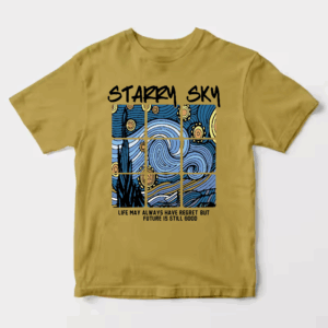 Cosmic Starry Sky Future Hope Vibes Unisex T-Shirt
