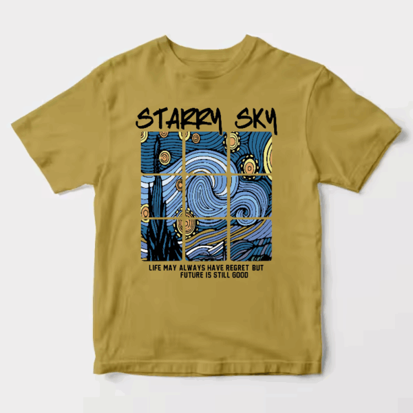 Cosmic Starry Sky Future Hope Vibes Unisex T-Shirt Cosmic Starry Sky Future Hope Vibes Unisex T-Shirt