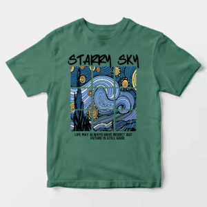 Cosmic Starry Sky Future Hope Vibes Unisex T-Shirt