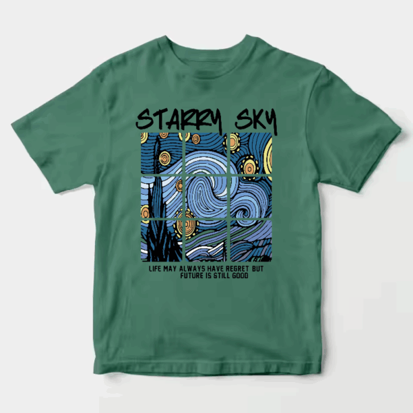 Cosmic Starry Sky Future Hope Vibes Unisex T-Shirt Cosmic Starry Sky Future Hope Vibes Unisex T-Shirt
