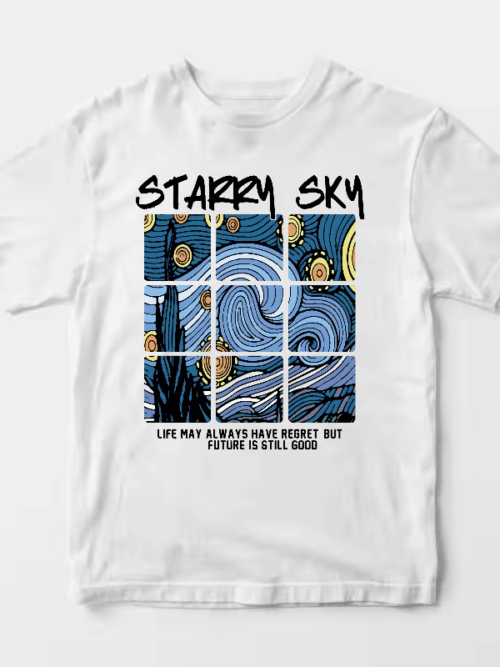 Cosmic Starry Sky Future Hope Vibes Unisex T-Shirt