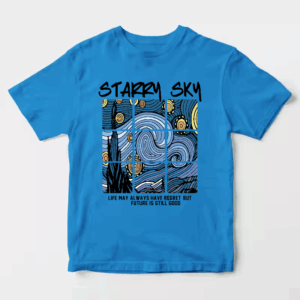 Cosmic Starry Sky Future Hope Vibes Unisex T-Shirt