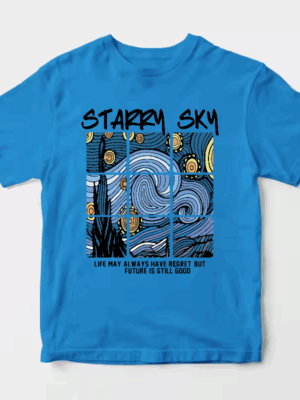 Cosmic Starry Sky Future Hope Vibes Unisex T-Shirt