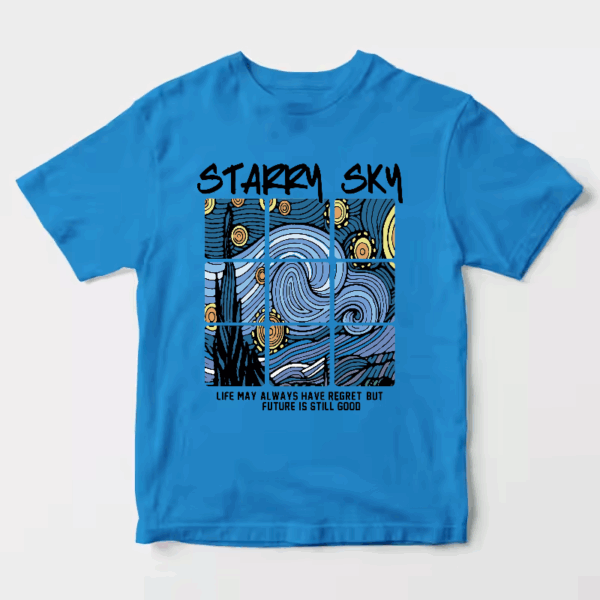 Cosmic Starry Sky Future Hope Vibes Unisex T-Shirt
