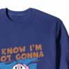 Courage Cowardly Dog Total Freakout Crewneck Sweatshirt