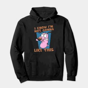 Courage Cowardly Dog Total Freakout Hoodie