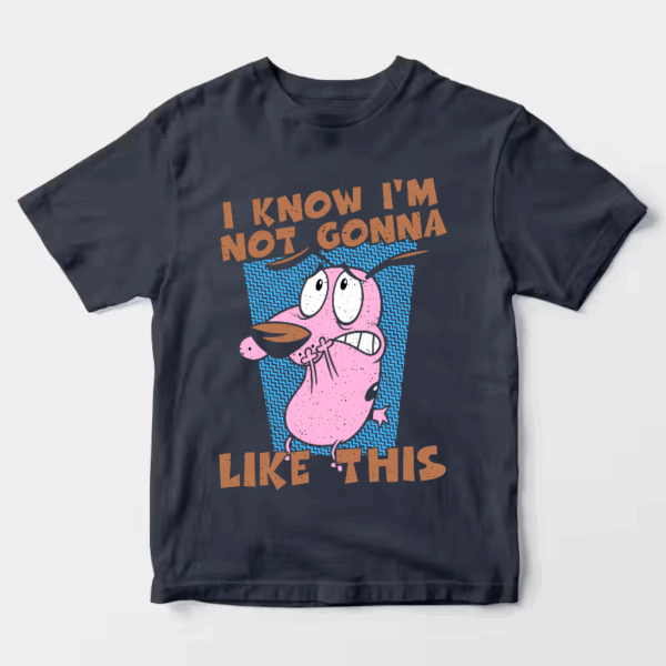 Courage Cowardly Dog Total Freakout Unisex T-Shirt
