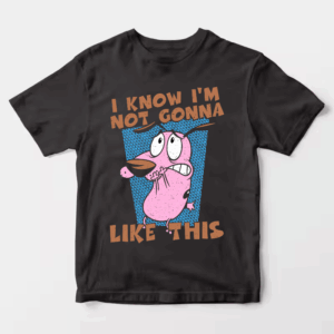 Courage Cowardly Dog Total Freakout Unisex T-Shirt