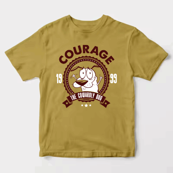 Courage the Cowardly Dog Haunted Unisex T-Shirt