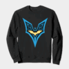 Dark Guardian Batman Blue Wings Crewneck Sweatshirt