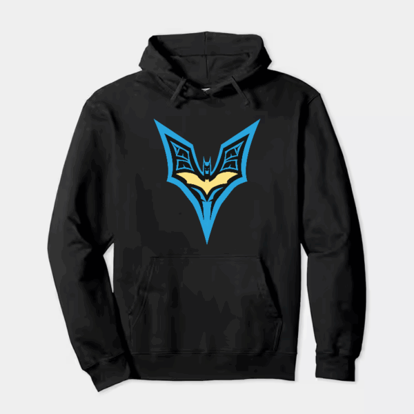 Dark Guardian Batman Blue Wings Hoodie