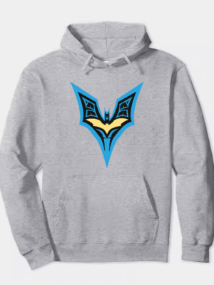 Dark Guardian Batman Blue Wings Hoodie