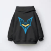 Dark Guardian Batman Blue Wings Kids Hoodie