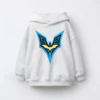 Dark Guardian Batman Blue Wings Kids Hoodie