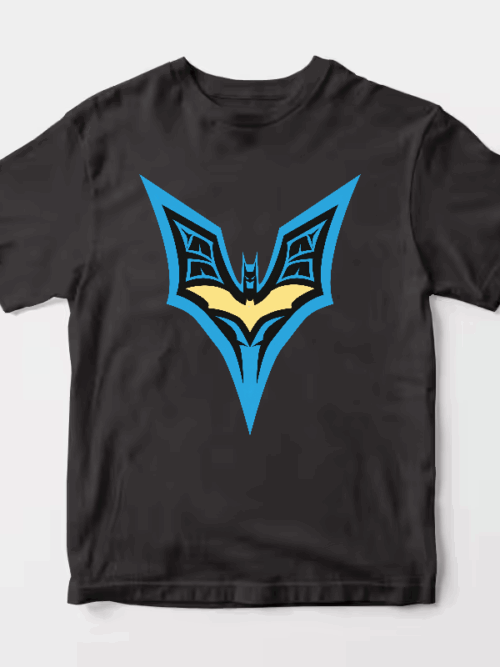 Dark Guardian Batman Blue Wings Unisex T-Shirt