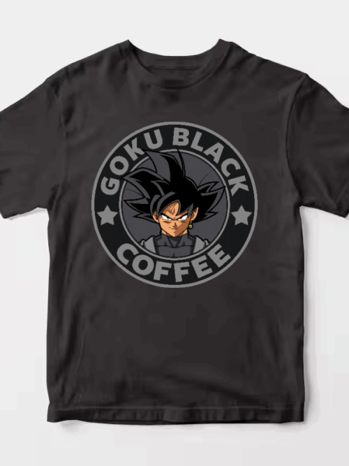 Dark Roast Energy Goku Black Dragon Ball Coffee Unisex T-Shirt