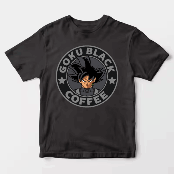 Dark Roast Energy Goku Black Dragon Ball Coffee Unisex T-Shirt