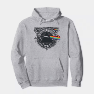 Dark Side Moon Prism Pink Floyd Tribute Hoodie