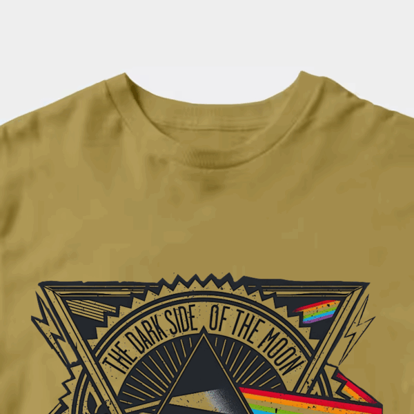 Dark Side Moon Prism Pink Floyd Tribute Unisex T-Shirt