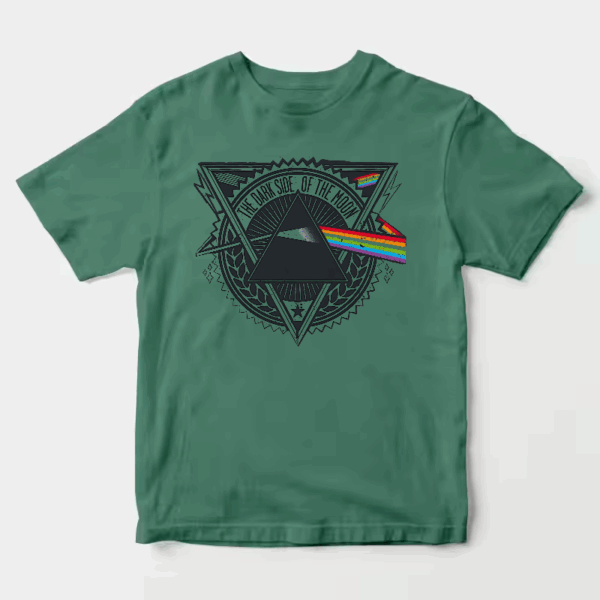 Dark Side Moon Prism Pink Floyd Tribute Unisex T-Shirt