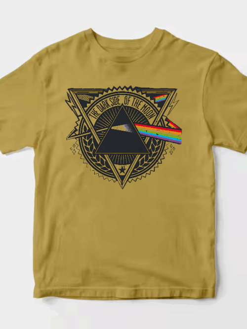 Dark Side Moon Prism Pink Floyd Tribute Unisex T-Shirt