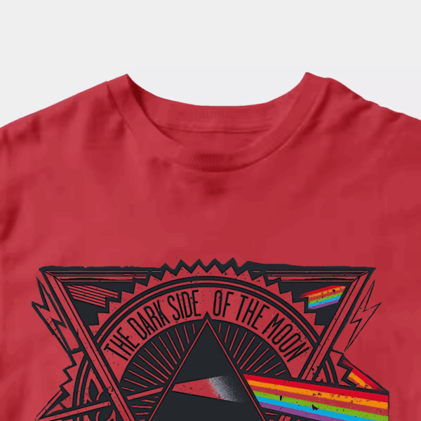 Dark Side Moon Prism Pink Floyd Tribute Unisex T-Shirt