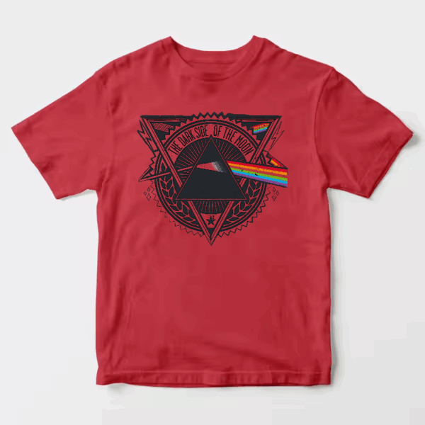 Dark Side Moon Prism Pink Floyd Tribute Unisex T-Shirt