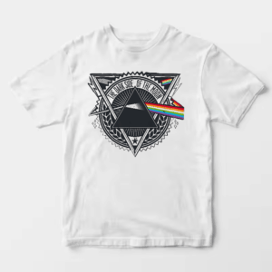 Dark Side Moon Prism Pink Floyd Tribute Unisex T-Shirt
