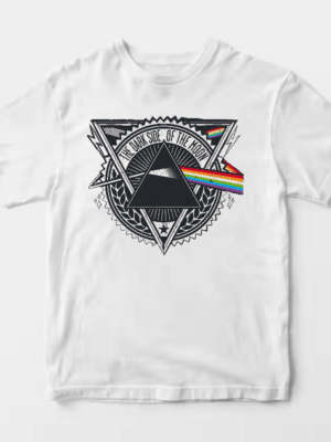 Dark Side Moon Prism Pink Floyd Tribute Unisex T-Shirt
